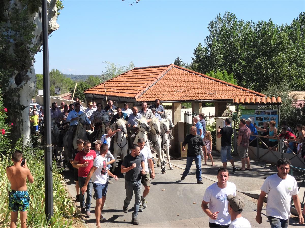 Camping Le Pre Saint-Andre Souvignargues Zewnętrze zdjęcie